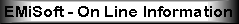 EMiSoft "On Line" Information