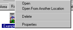 File options [right mouse button click]