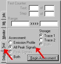 Select - All Peak Signal Test